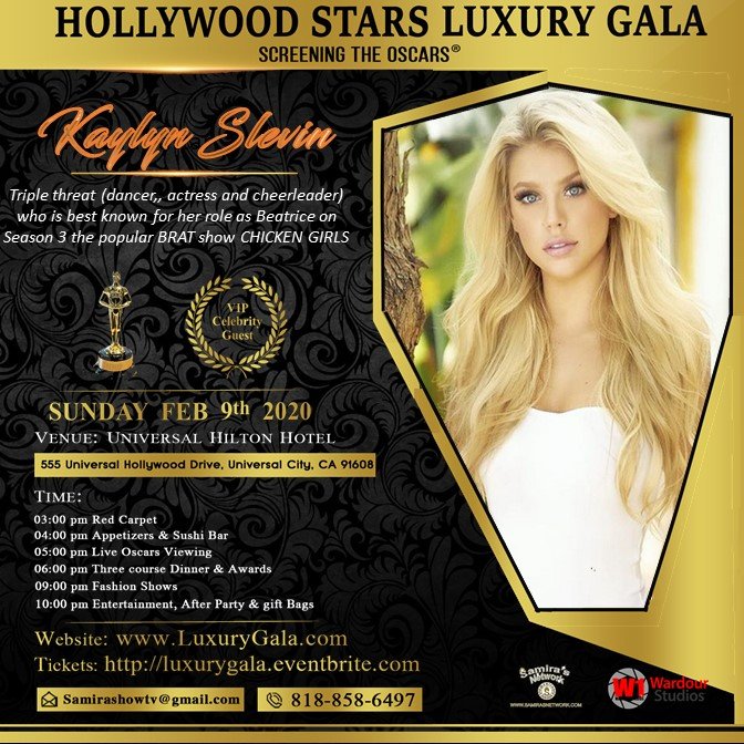 KAYLYN SLEVIN-Luxury-gala2020