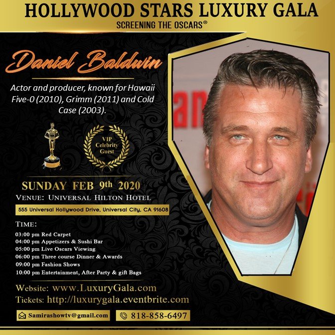 daniel baldwin luxury Gala 2020