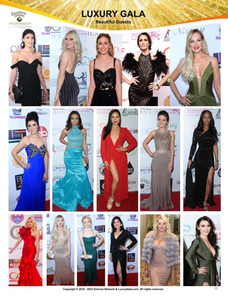 Black Tie Dress Code Luxury Gala