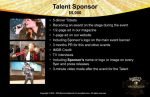 Talent Sponsorship Package - Image 5