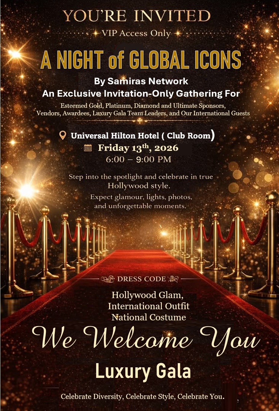 Luxury Gala Pre-Oscar Party