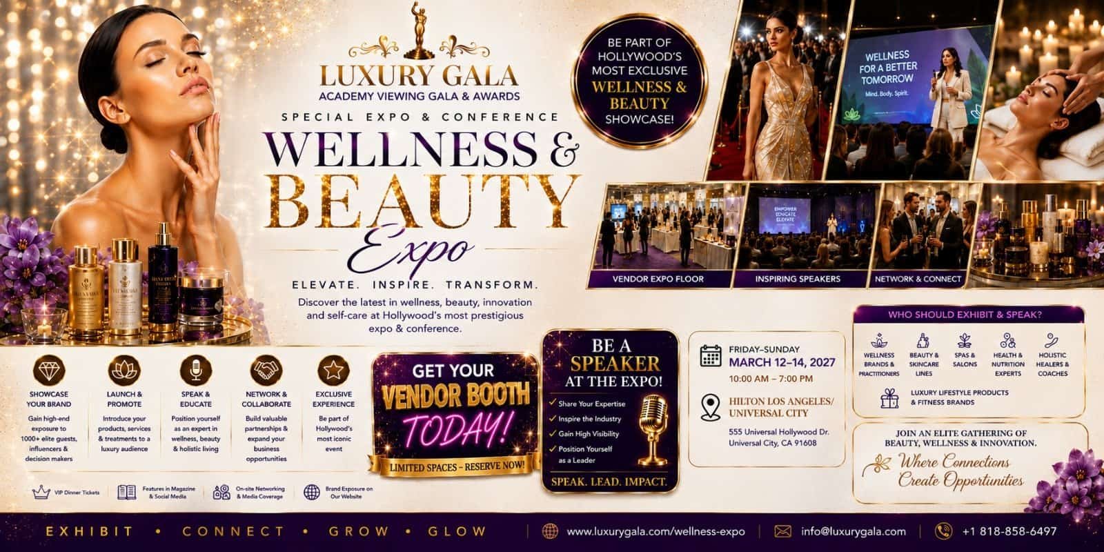 Luxury Gala Wellness and Beauty Expo