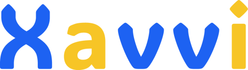 Xavvi logo Yellow